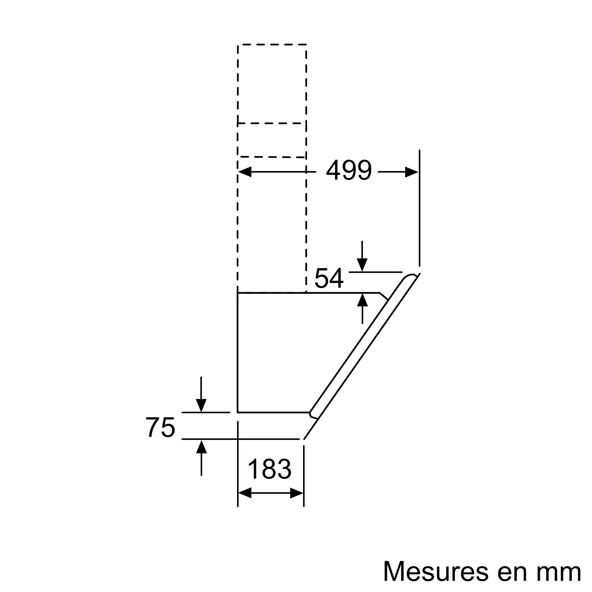 D95IPP1N0 HOTTE NEFF D95IPP1N0 90CM Verre - 8