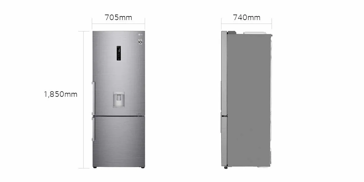 GC-F569BLZ REFRIGERATEUR COMBINE LG INOX AVEC DISTRIBUTEUR - 13