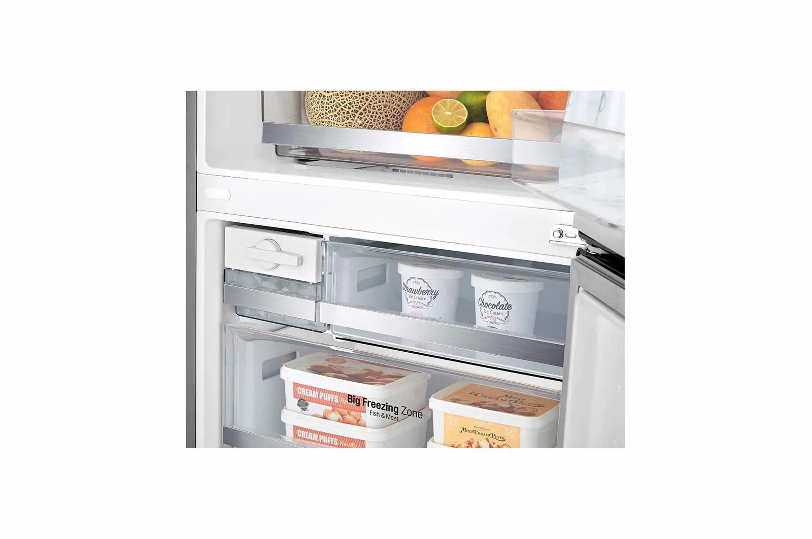 GC-F569BLZ REFRIGERATEUR COMBINE LG INOX AVEC DISTRIBUTEUR - 4