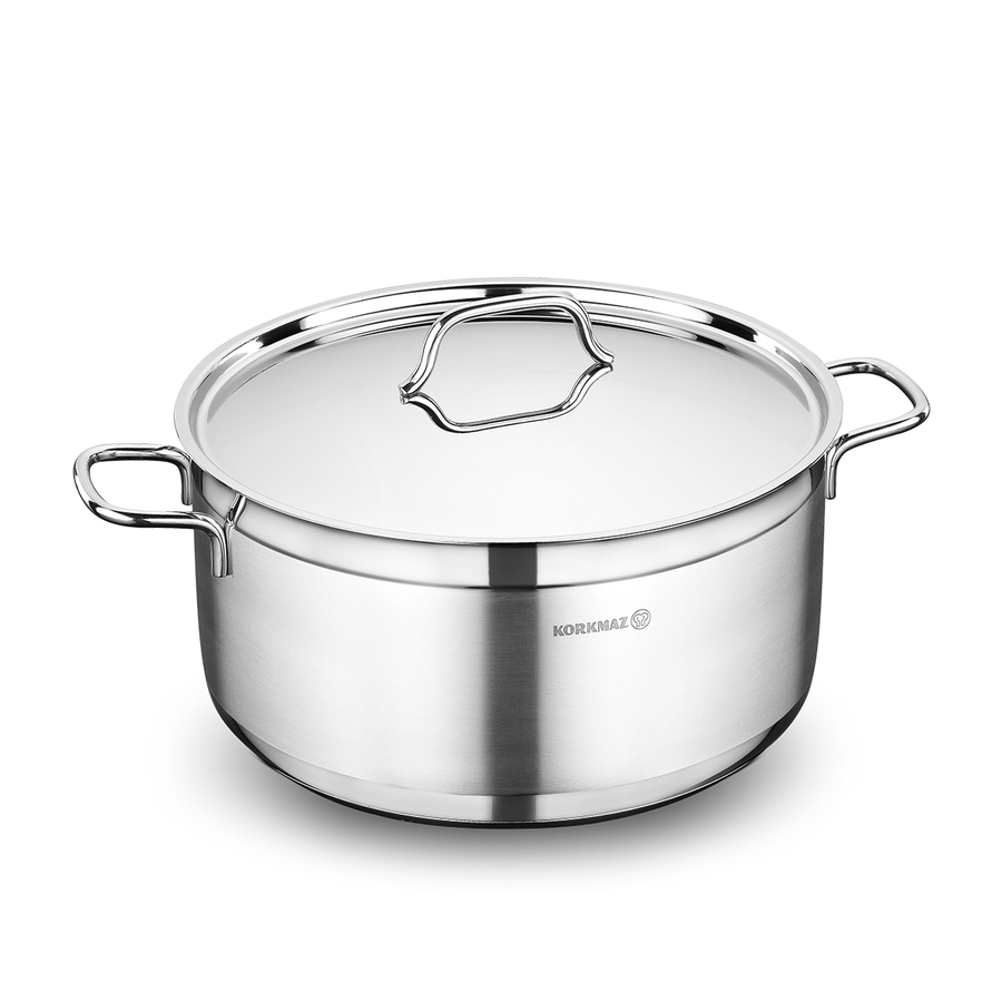 A1031 MARMITE KORKMAZ ALFA 30*15CM / 11L INOX A1031 - 0