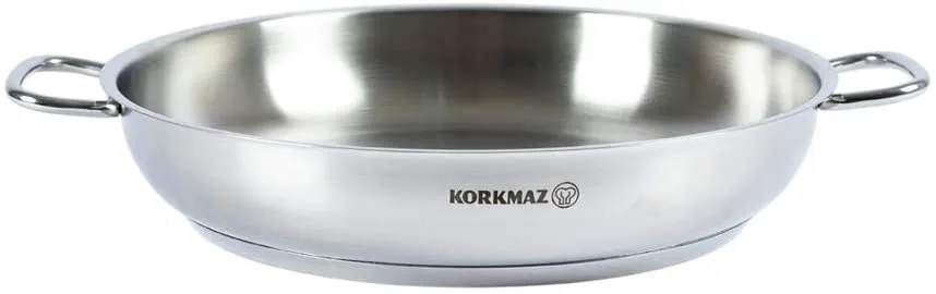 A1193 POELE KORKMAZ PROLINE PAELLA 28*5.5CM INOX A1193 - 1