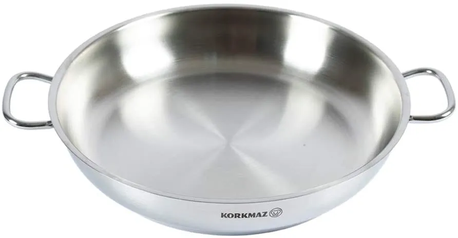 A1193 POELE KORKMAZ PROLINE PAELLA 28*5.5CM INOX A1193 - 0