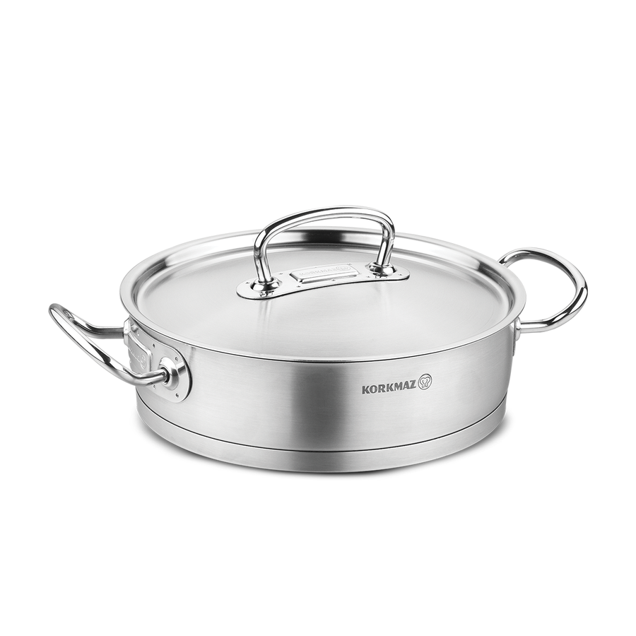 A1162 MARMITE KORKMAZ PROLINE 24*14CM / 6.2L INOX A1162 - 0