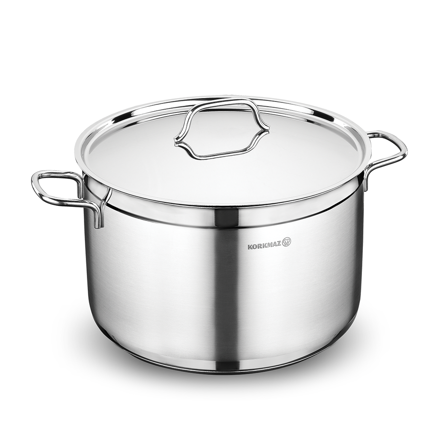 A1032 MARMITE KORKMAZ ALFA 30*20CM / 14L INOX A1032 - 0