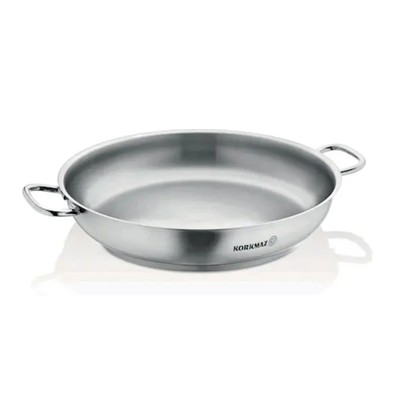 A1194 POELE KORKMAZ PROLINE PAELLA 32*6CM INOX A1194 - 0