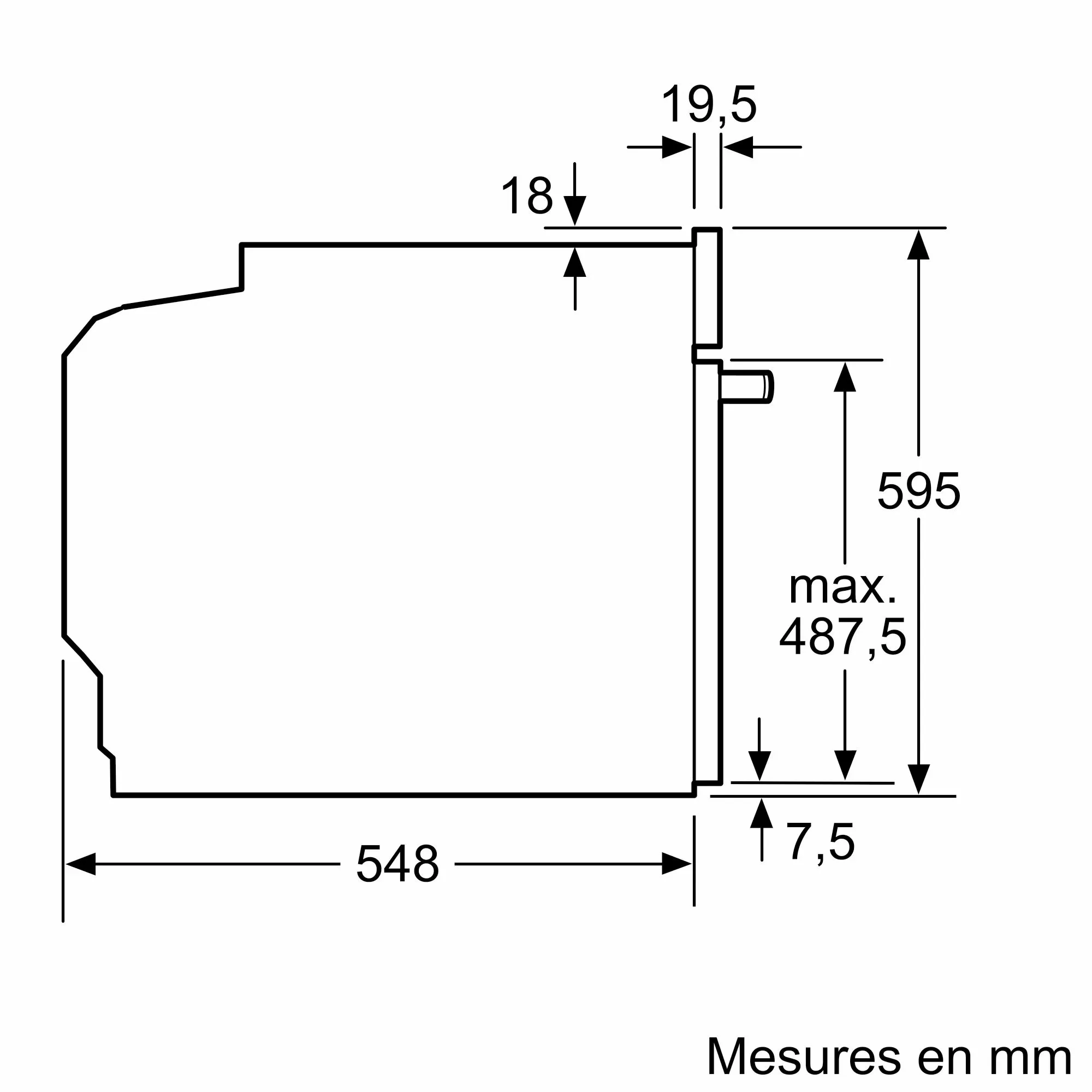 HBG672BS2 FOUR BOSCH Elec 60CM 71L SERIE 8 INOX HBG672BS2 - 4