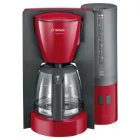 CAFETIERE BOSCH 1200W 10/12 TASSES ROUGE/GRIS