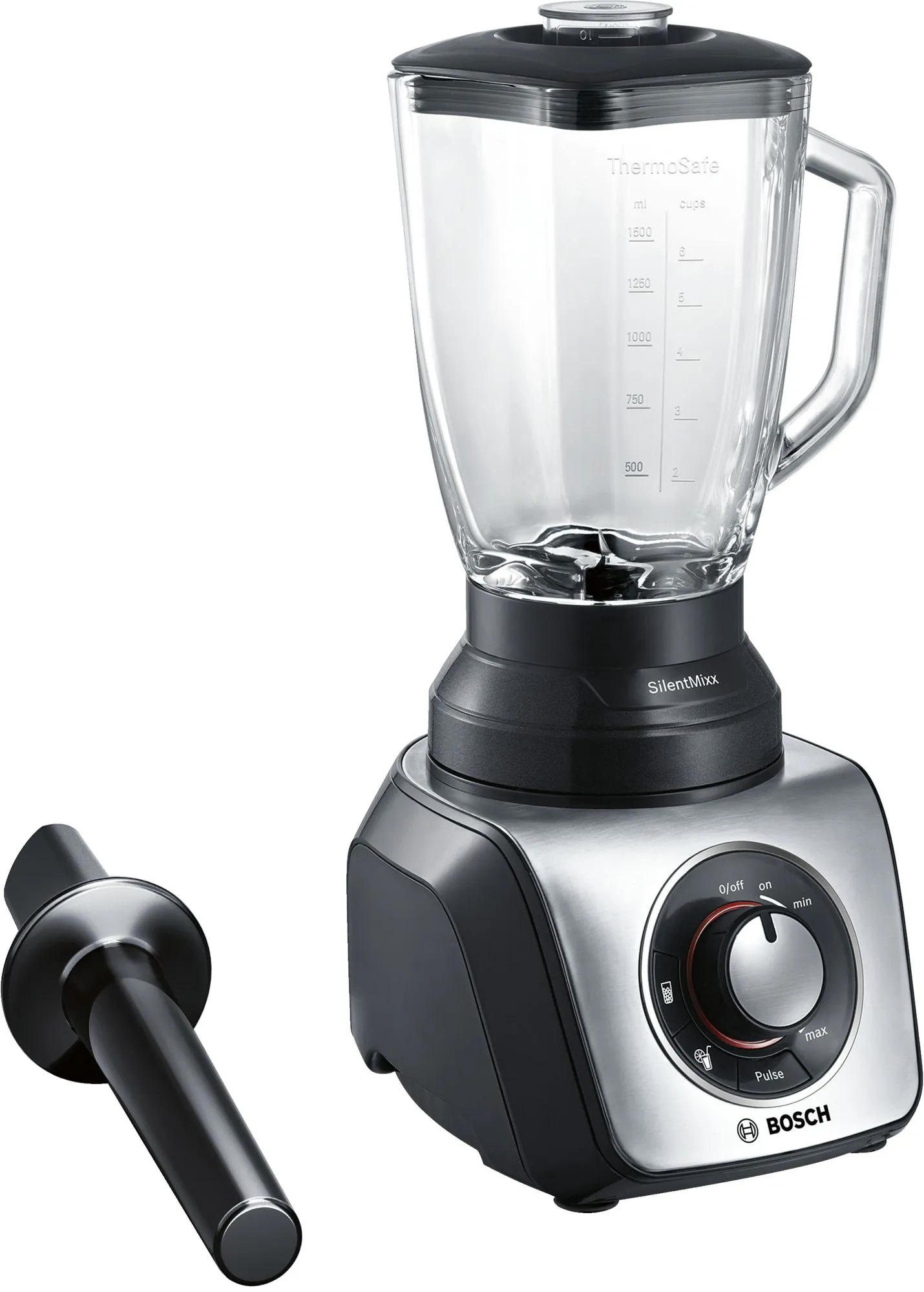 MMB65G5M BLENDER BOSCH EN VERRE SILENTMIXX 2.3L / 800W / 3P - 0