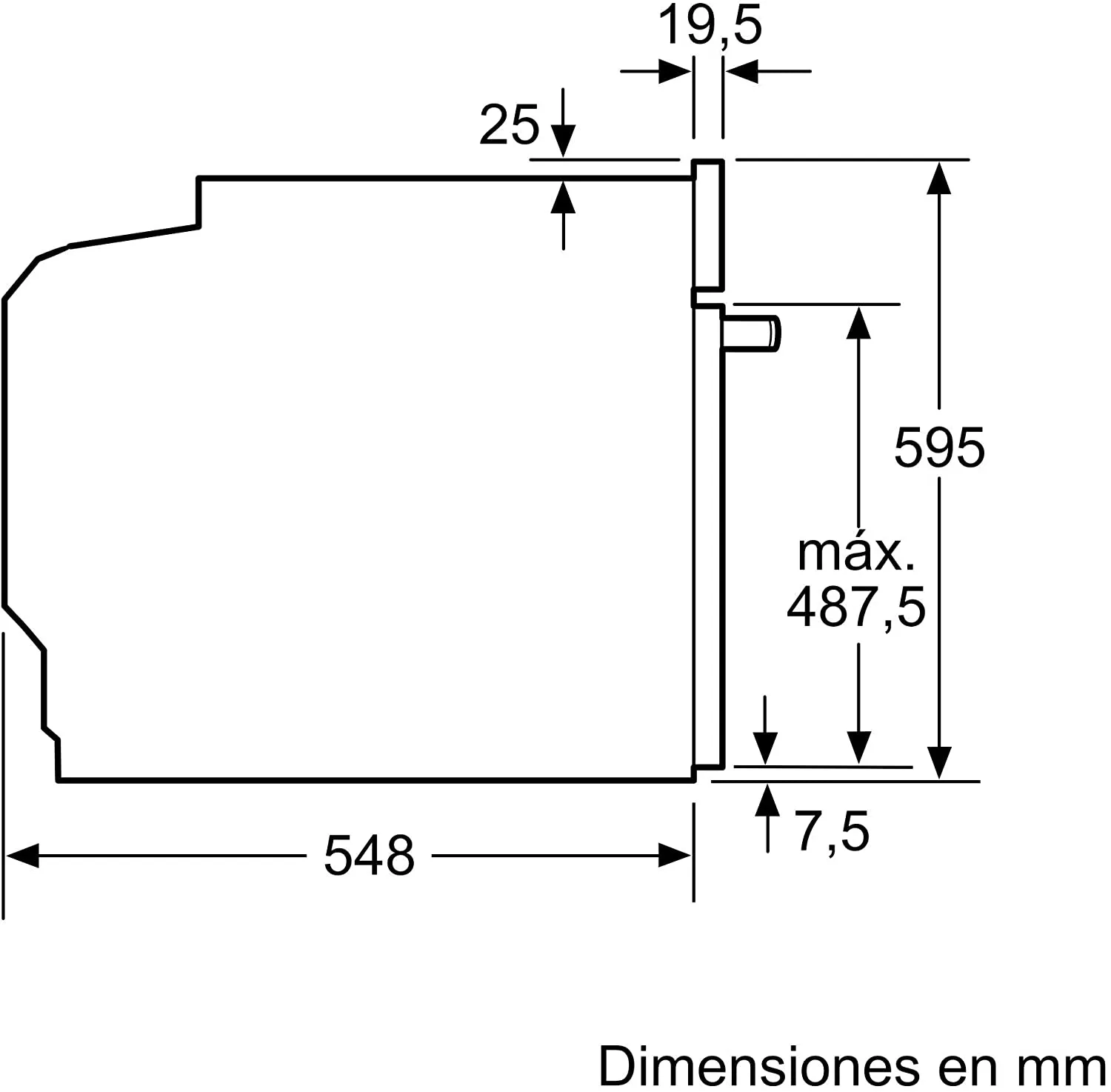 HBA512BR0 FOUR BOSCH Série 4  électrique, 71 L HBA512BR0 - 4