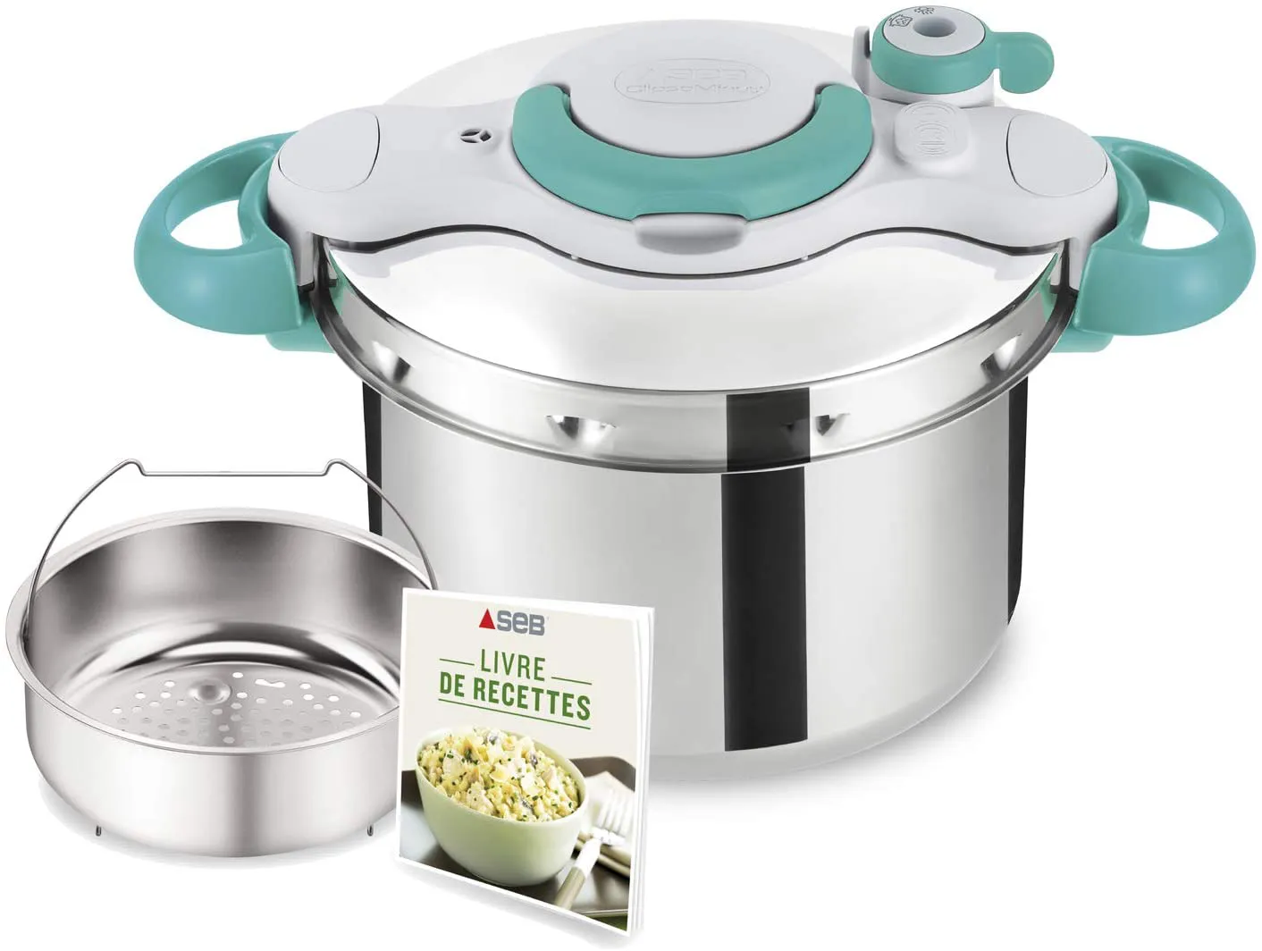 P4624916 Cocotte-minute SEB Clipso Easy 9L Induction - 0