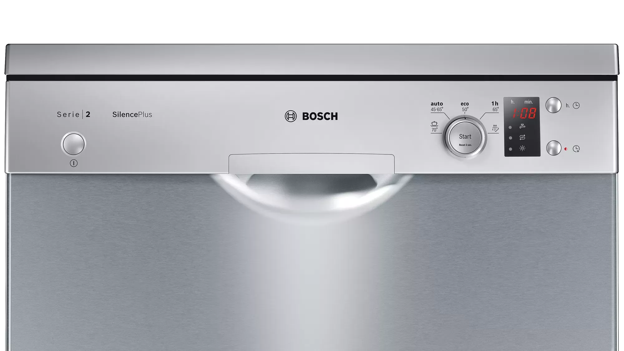 SMS25AI00V LAVE VAISSELLE BOSCH SERIE 2 INOX, 12C, 5P, C.D - 4