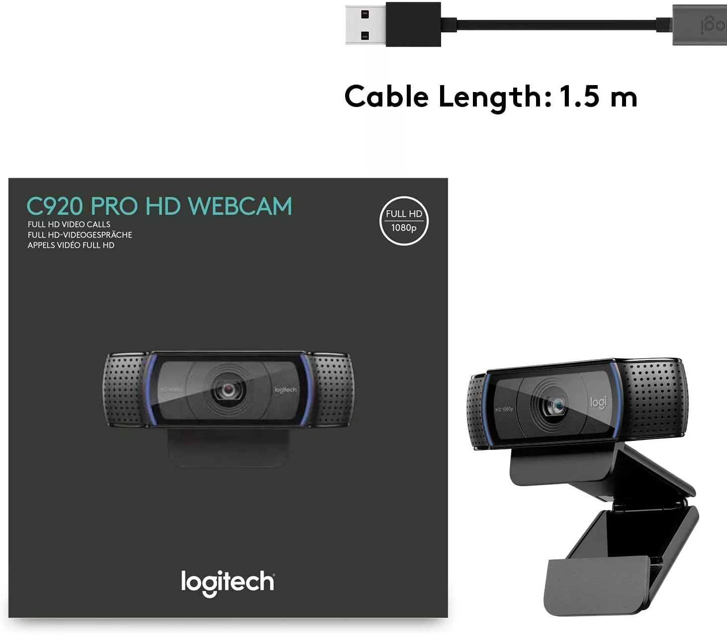 C920 WEBCAM LOGITECH C920 FHD PRO 1080P - 5
