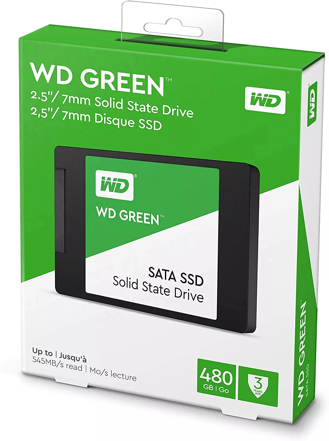 SSD480WD SSD WD 480 G GREEN 7mm SATA - 0