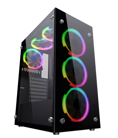 I408 BOITIER RAIDMAX ATX RGB / VENTILO 3 ARGB -1 NORMAL - 0