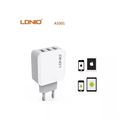 606_Charg Chargeur Ldnio A3301 - 3 Port USB, 3.1A - 1