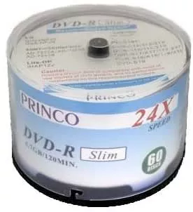 DVD PRINCO DVD-R PRINCO SLIM 24X - 0