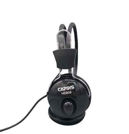 CAPSYS-808 Casque CAPSYS avec Microphone Pour PC - 808 - NOIR - 2
