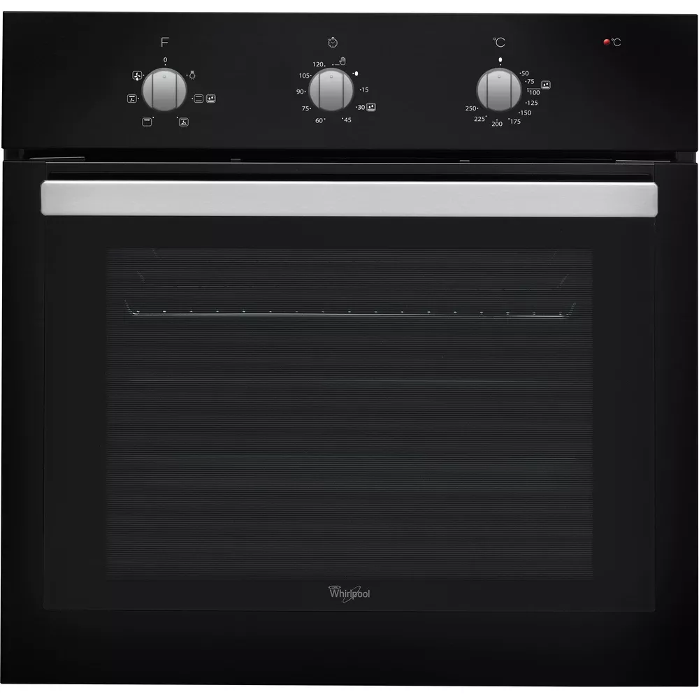 AKP738NB FOUR WHIRLPOOL ELE/ELE ENC NOIR 60CM VENTILLE - 0