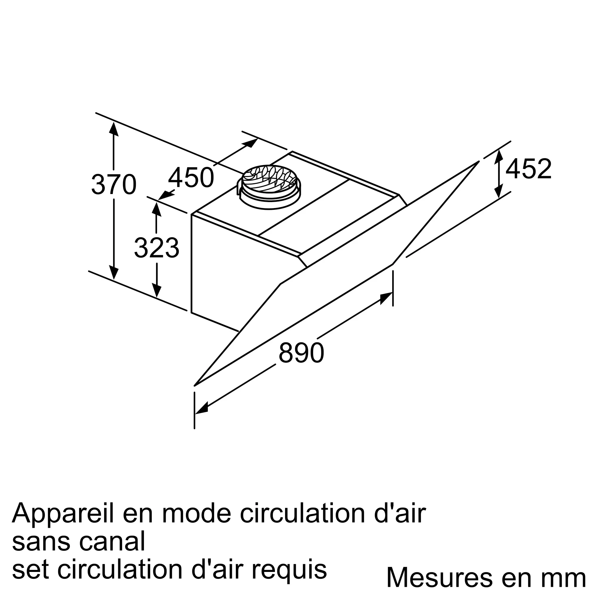 DWK98JM60 HOTTE BOSCH NOIR AVEC FINITION EN VERRE 90CM - 7