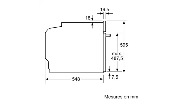 HB672GBS2 FOUR SIEMENS INOX 60CM PYROLYSE iQ700 - 4