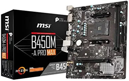 B450M-A PRO MAX CARTE MÈRE AMD MSI B450M-A PRO MAX - 0