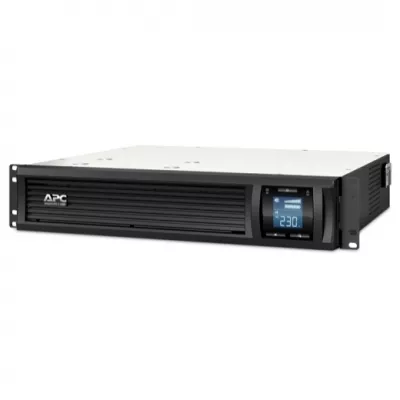 UPS-C-1 APC Smart-UPS C 1 000 VA, écran LCD, RM 2U 230 V - 2