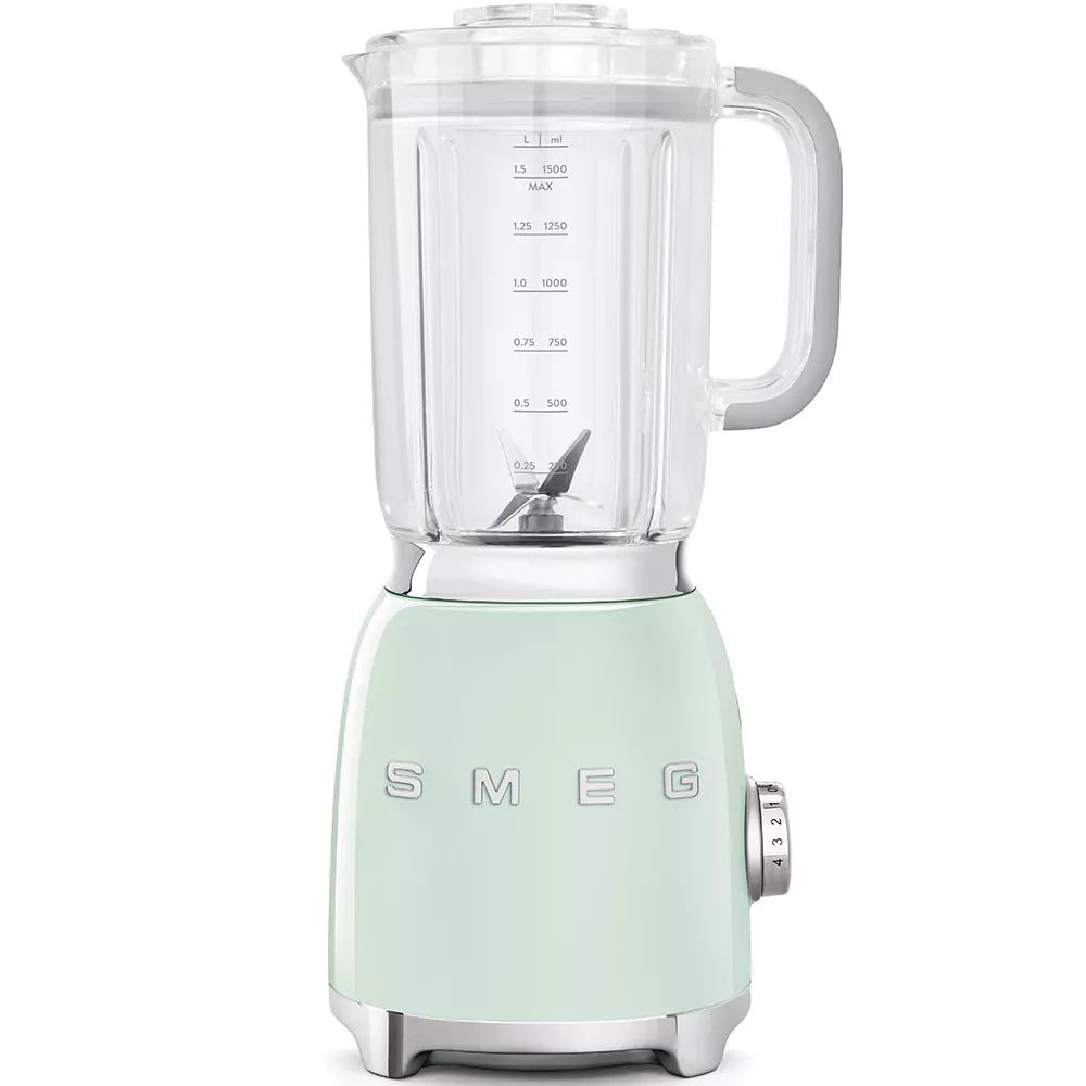 BLF01PGEU BLENDER SMEG 50's Style en verre 1.5LT 800W 4VTS - 1