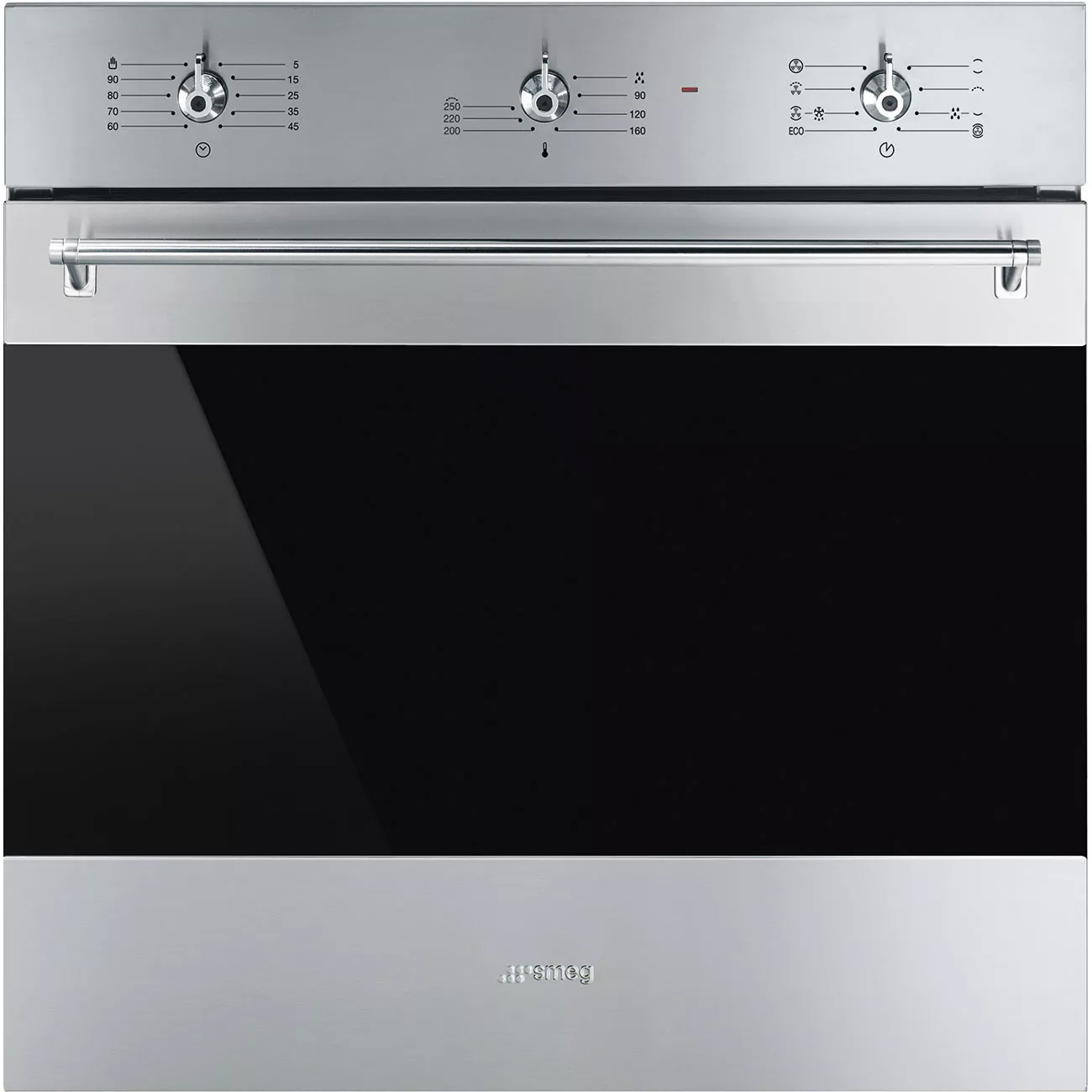 SF6388X FOUR ENC SMEG ELEC Classica 60CM 70LT 8FCT Inox - 0