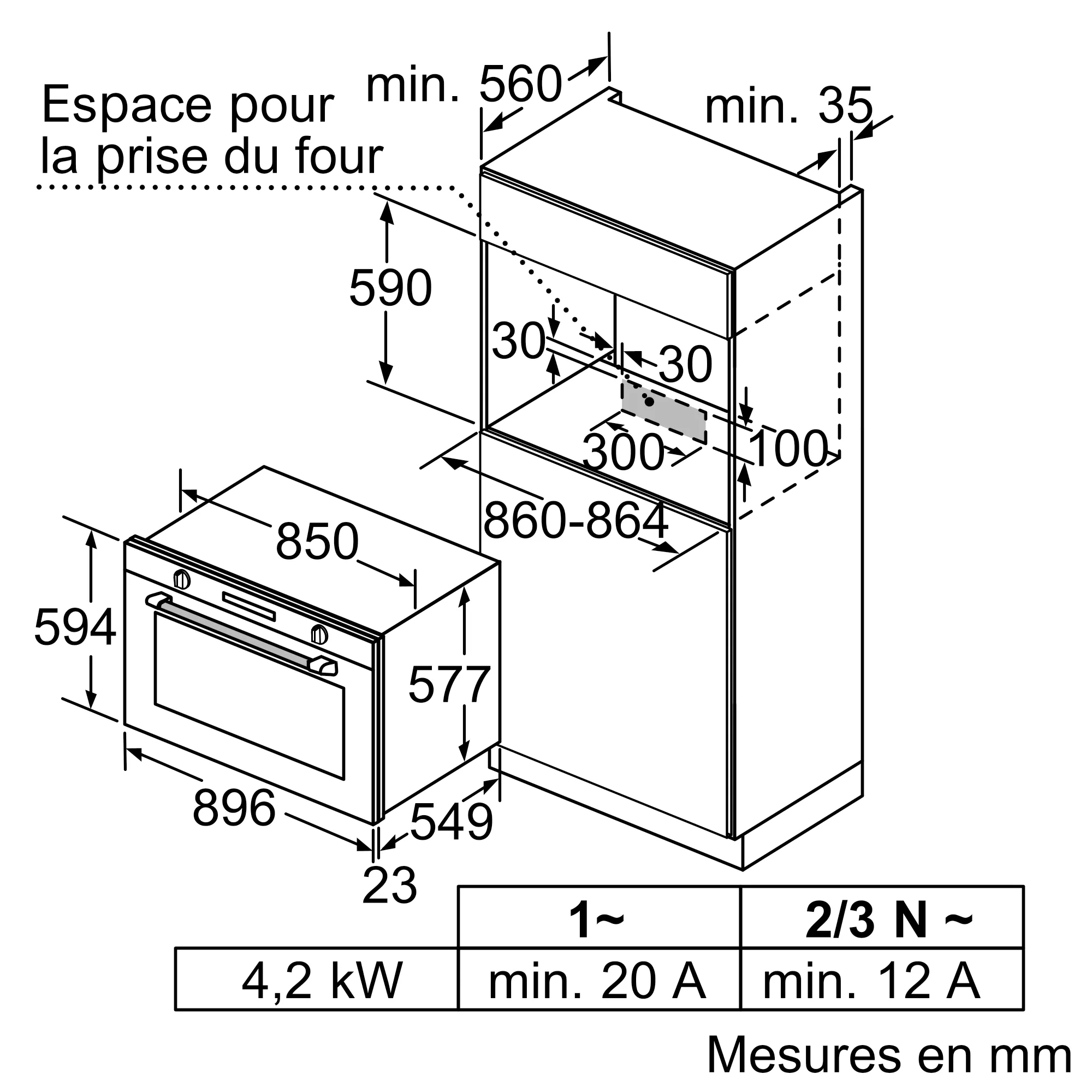 VB578D0S0 FOUR SIEMENS Elec 90CM iQ500 ENCASTRABLE INOX - 5