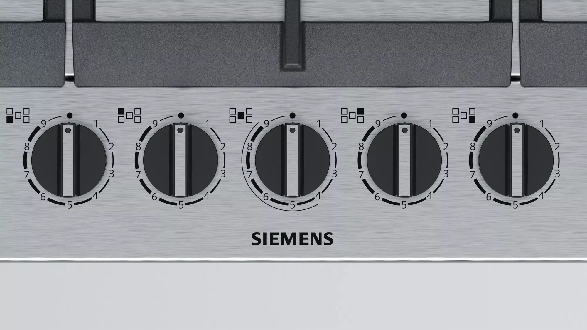 EC7A5RB90 Plaque Gaz Siemens encastrable 75cm 5brûleurs inox - 4