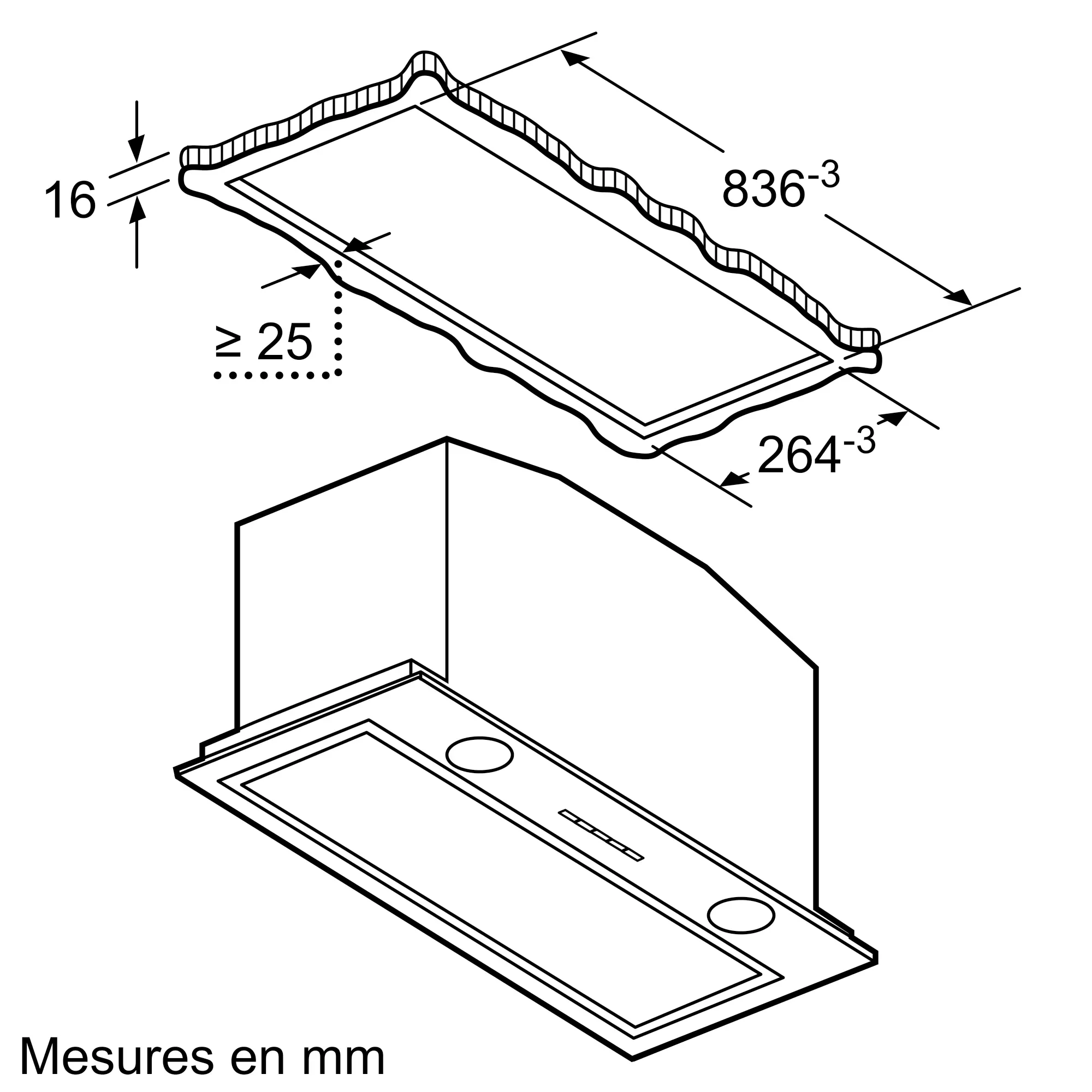 LB88574 Groupe filtrant SIEMENS IQ500 Hotte 86cm inox - 7