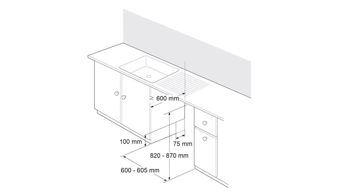 DB325TXS Lave vaisselle LG 14C 3T encastré QuadWash Vapeur - 11