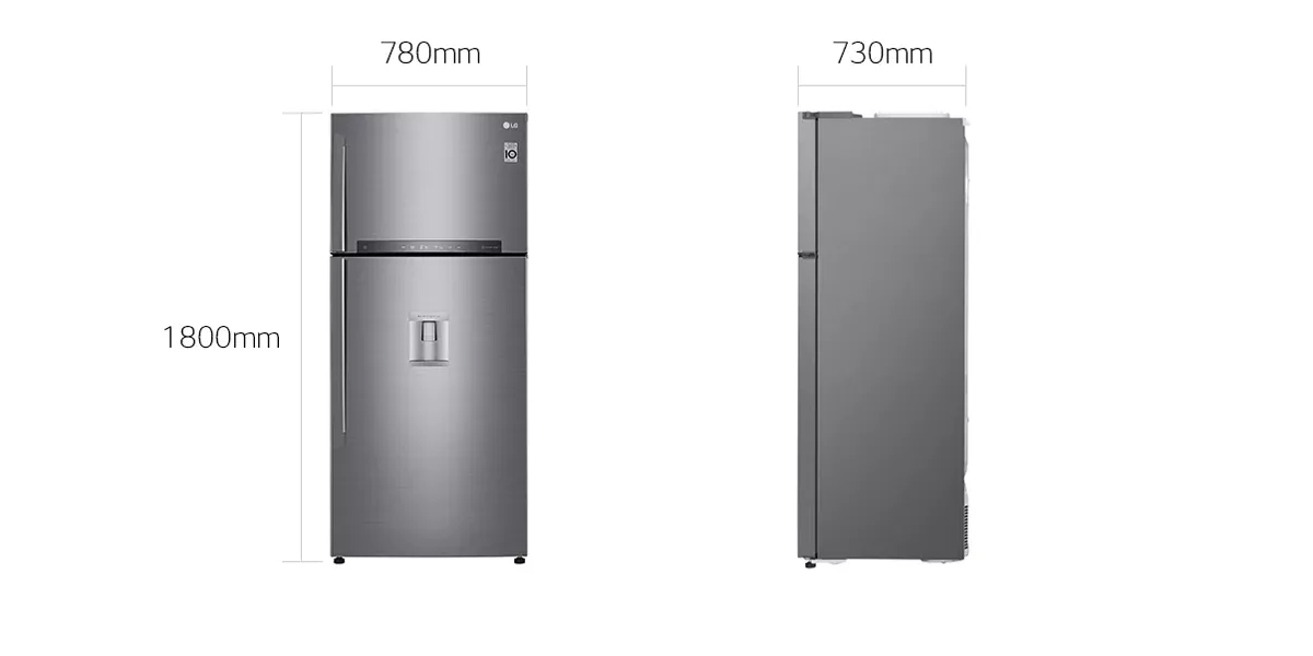 GN-F71HLHL.APZPEA1 REFRIGERATEUR LG 700L SILVER Hygiene Fresh - 14