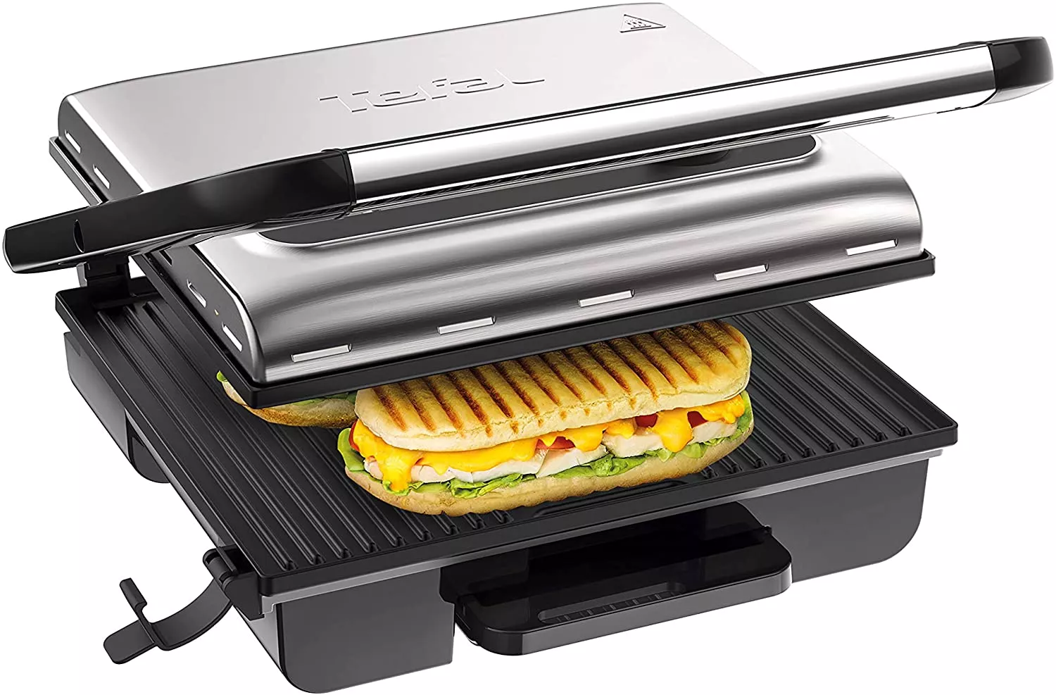 GC242D12 Grille-viande électrique Tefal Inicio Grill 2000W - 0