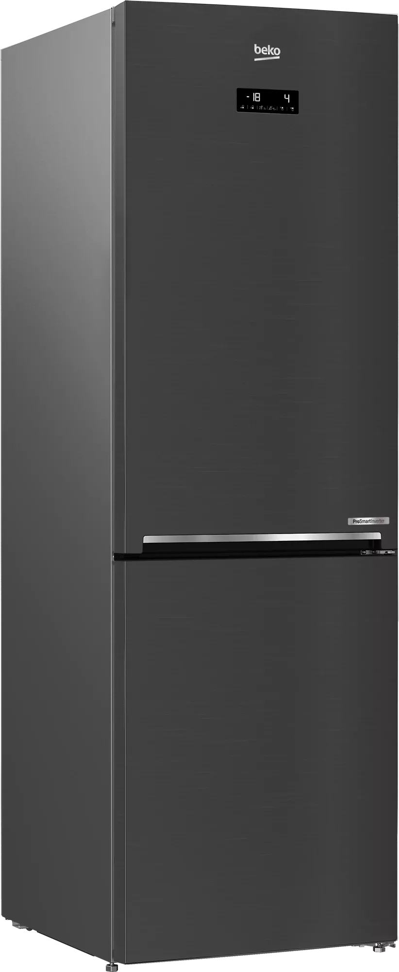 RCNE450XBR Réfrigérateur  BEKO 450L NOIR combiné - 1