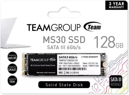 TG-2280-128 SSD TEAM GROUPE M2 2280 128GB TEAM-GROUPE-2280 - 0