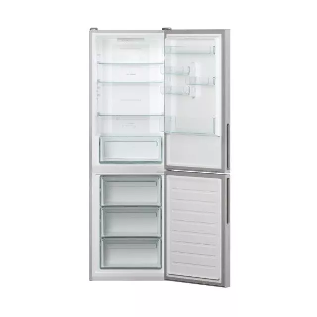 CCE3T618FS REFRIGERATEUR CANDY COMBINEE NOFROST 400L SILVER - 1