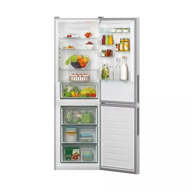 CCE3T618FS REFRIGERATEUR CANDY COMBINEE NOFROST 400L SILVER - 2