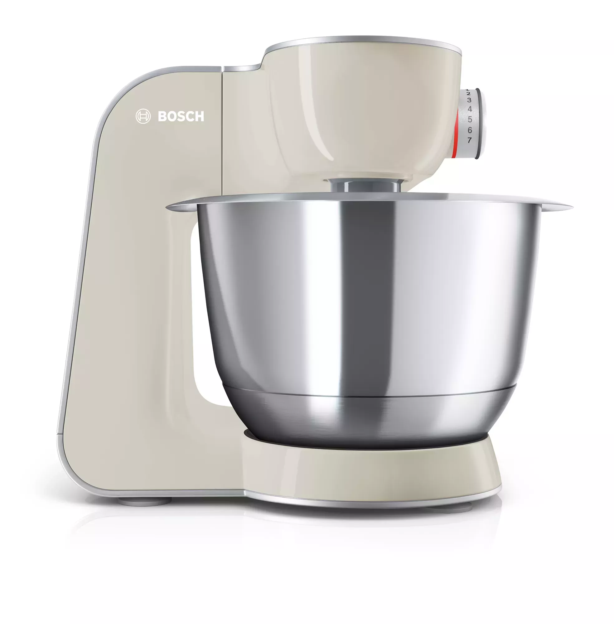 MUM58L20 PETRIN BOSCH 1000W 3.9L 7 Vitesses 2.7KG Inox - 1