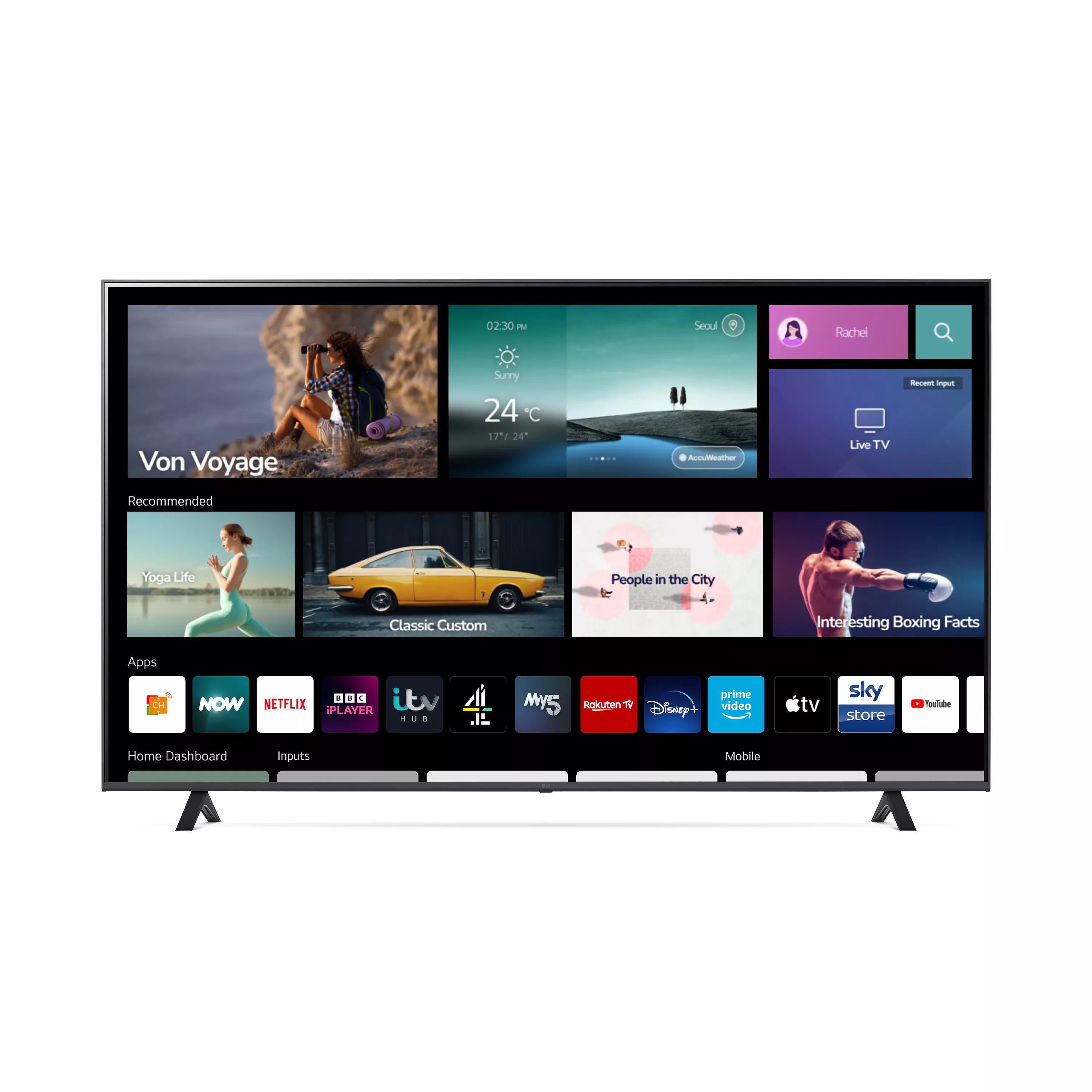 86UQ80006LB TELEVESIEUR LG 86 POUCE  4K SMART REMONTE MAGIQUE - 4