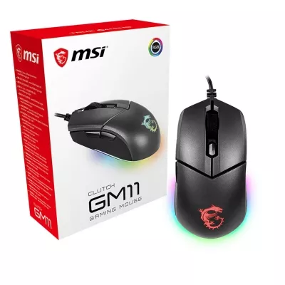 GM11 souris MSI Clutch GM11 Noir GAMING RGB - 0