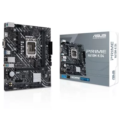 H610M-K carte mère ASUS PRIME H610M-K D4 LGA 1700 DDR4 - 0