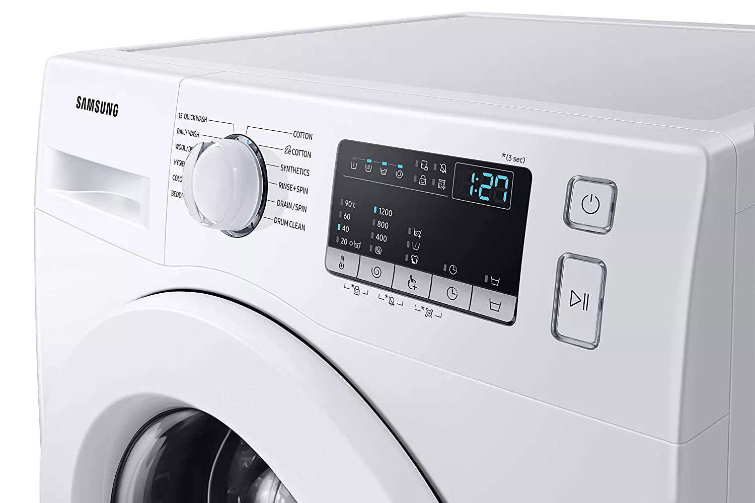 WW70T4020EE MACHINE A LAVER SAMSUNG 7 KG 1200 TR TR BLANCHE - 5