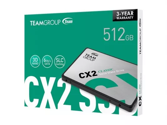 CX2_512G ssd TEAMGROUP SATA CX2 512 GO - 0