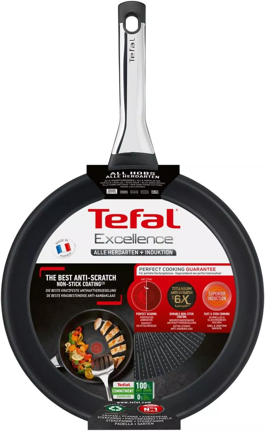 G2690432 POELE TEFAL TOUS FEUX INDUCTION 24CM P24 - 0