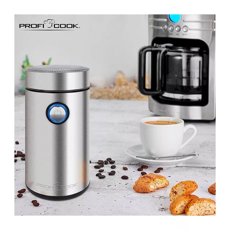 PC-KSW1216 MOULIN A CAFE PROFICOOK 150W INOX 40G Café - 5