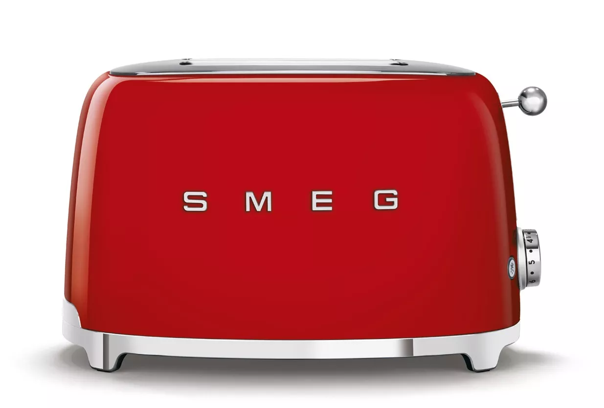 TSF01RDEU GRILLE PAIN SMEG Années 50 2 U CENTRAGE 950W - 2