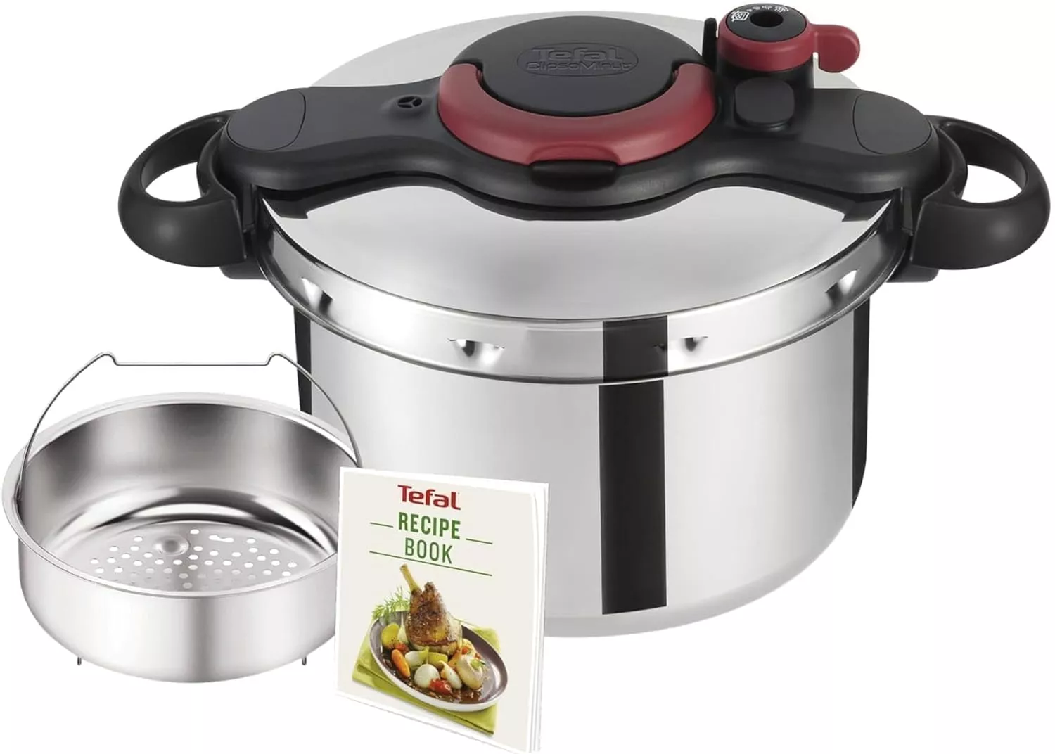 P4624866 COCOTTE CLIPSO MINUTE INOX EASY 7.5L TEFAL - 0