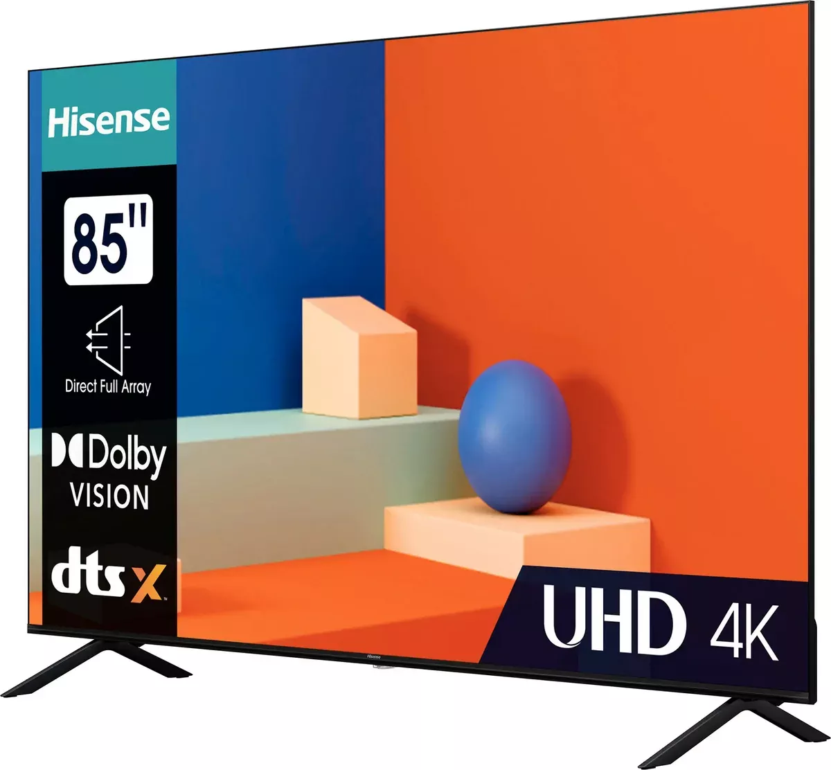 85A6K TELEVISEUR HISENSE 85 UHD SMART 4K SERIE A6 - 1