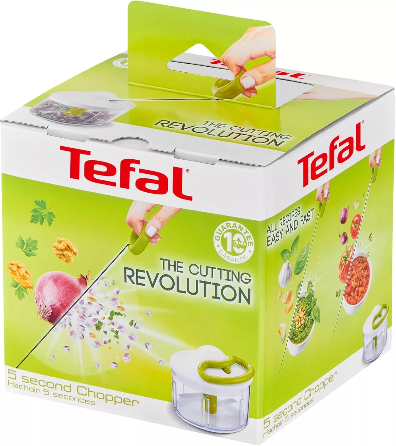 K1330404 Tefal Hachoir manuel 5 secondes, 500 mL - 10